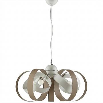 Sospensione Bolla 5 Luci Bianco LuceArt Classic