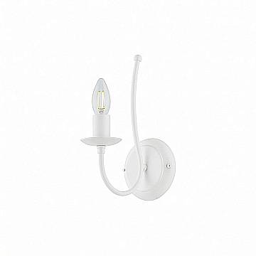 Applique Rustica Botte 1 Luce Bianco LuceArt Classic