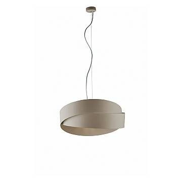 Sospensione Astro 2 Luci Tortora LuceArt Classic