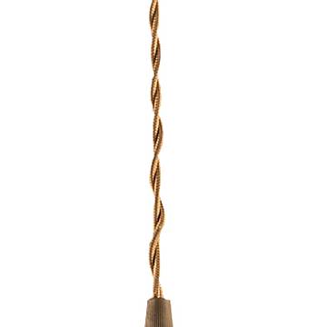 Lampadario Rustico Palma 1 Luce Avorio LuceArt Classic