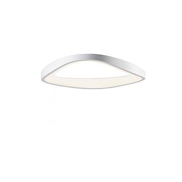 Plafoniera Moderna Perth In Plastica Bianca Triangolare Led Integrato 32W 4000K Plafoniera Moderna Perth In Plastica Bianca Triangolare Led Integrato 32W 4000K