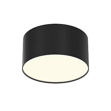 Maytoni Lampada da soffitto Zon 1 luce LED integrato nero alluminio Maytoni Lampada da soffitto Zon 1 luce LED integrato nero alluminio