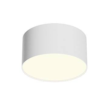 Maytoni Lampada da soffitto Zon 1 luce LED integrato bianco alluminio Maytoni Lampada da soffitto Zon 1 luce LED integrato bianco alluminio
