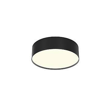 Maytoni Lampada da soffitto Zon 1 luce LED integrato nero alluminio Maytoni Lampada da soffitto Zon 1 luce LED integrato nero alluminio