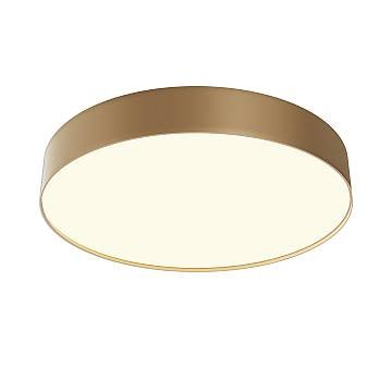 Maytoni Lampada da soffitto moderna Zon 1 luce LED integrato oro alluminio Maytoni Lampada da soffitto moderna Zon 1 luce LED integrato oro alluminio