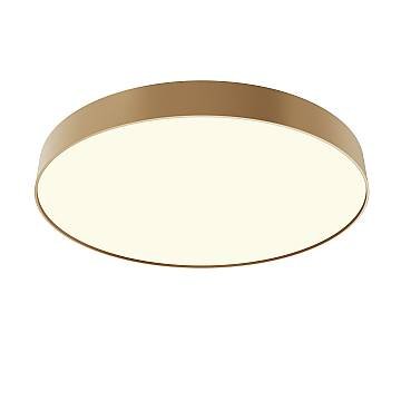 Maytoni Lampada da soffitto moderna Zon 1 luce LED integrato oro alluminio Maytoni Lampada da soffitto moderna Zon 1 luce LED integrato oro alluminio