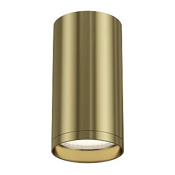 Maytoni Lampada da soffitto moderna VGL 1 luce GU10 ottone alluminio