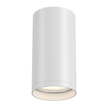 Maytoni Lampada da soffitto moderna FOCUS S 1 luce GU10 bianco metallo