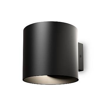 Maytoni Applique moderna Rond 1 luce G9 nero alluminio Maytoni Applique moderna Rond 1 luce G9 nero alluminio