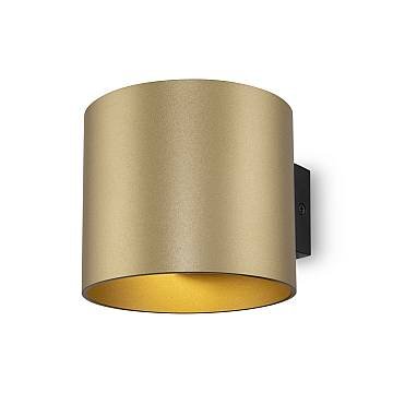 Maytoni applique moderna Rond 1 luce G9 oro alluminio Maytoni applique moderna Rond 1 luce G9 oro alluminio