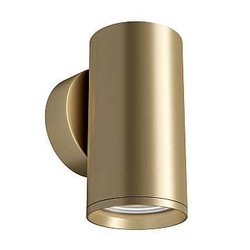 Maytoni Applique moderna FOCUS S 1 luce GU10 oro alluminio