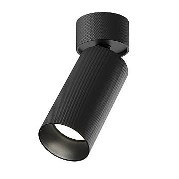 Maytoni Lampada da soffitto moderna Artisan 1 luce GU10 nero alluminio Maytoni Lampada da soffitto moderna Artisan 1 luce GU10 nero alluminio