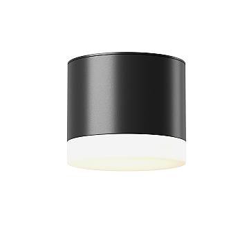 Maytoni Lampada da soffitto Pauline 1 luce GX53 dimmerabile nero alluminio acrilico Maytoni Lampada da soffitto Pauline 1 luce GX53 dimmerabile nero alluminio acrilico