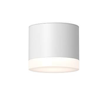 Maytoni Lampada da soffitto Pauline 1 luce GX53 bianco alluminio acrilico Maytoni Lampada da soffitto Pauline 1 luce GX53 bianco alluminio acrilico