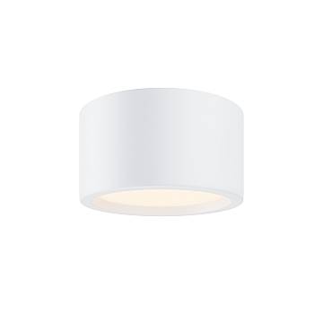 Maytoni Lampada da soffitto moderna Hydra 1 luce LED integrato bianco alluminio