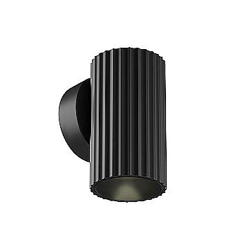 Maytoni Applique design Calipso 1 luce GU10 nero alluminio