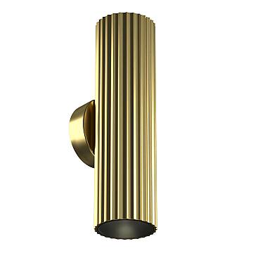 Maytoni Applique design Calipso 2 luci GU10 ottone alluminio