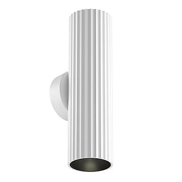 Maytoni Applique design Calipso 2 luci GU10 bianco alluminio
