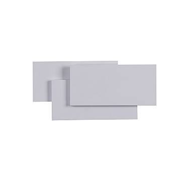 Maytoni applique moderna Trame 1 luce LED integrato bianco metallo