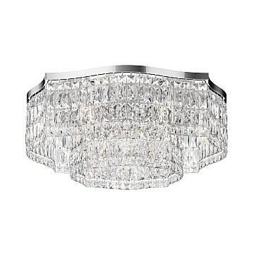 Maytoni Plafoniera Contemporanea Dune 10 luci E14 cromo metallo cristallo