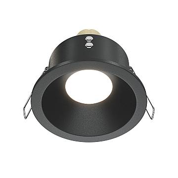 Maytoni Lampada da Incasso Zoom 1 luce GU10 nero alluminio Maytoni Lampada da Incasso Zoom 1 luce GU10 nero alluminio