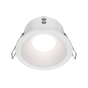 Maytoni Lampada da Incasso Zoom 1 luce GU10 bianco alluminio Maytoni Lampada da Incasso Zoom 1 luce GU10 bianco alluminio