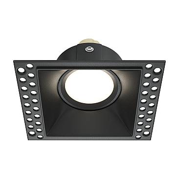 Maytoni Lampada da incasso Dot 1 luce GU10 nero alluminio Maytoni Lampada da incasso Dot 1 luce GU10 nero alluminio