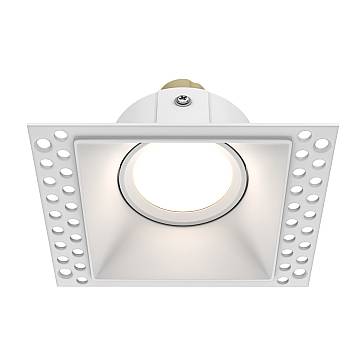 Maytoni Lampada da incasso Dot 1 luce GU10 bianco alluminio Maytoni Lampada da incasso Dot 1 luce GU10 bianco alluminio