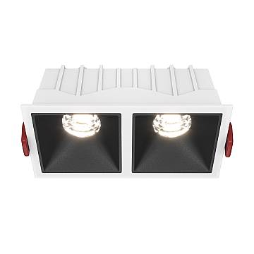 Maytoni Lampada da Incasso Alfa LED 1 luce LED integrato bianco metallo