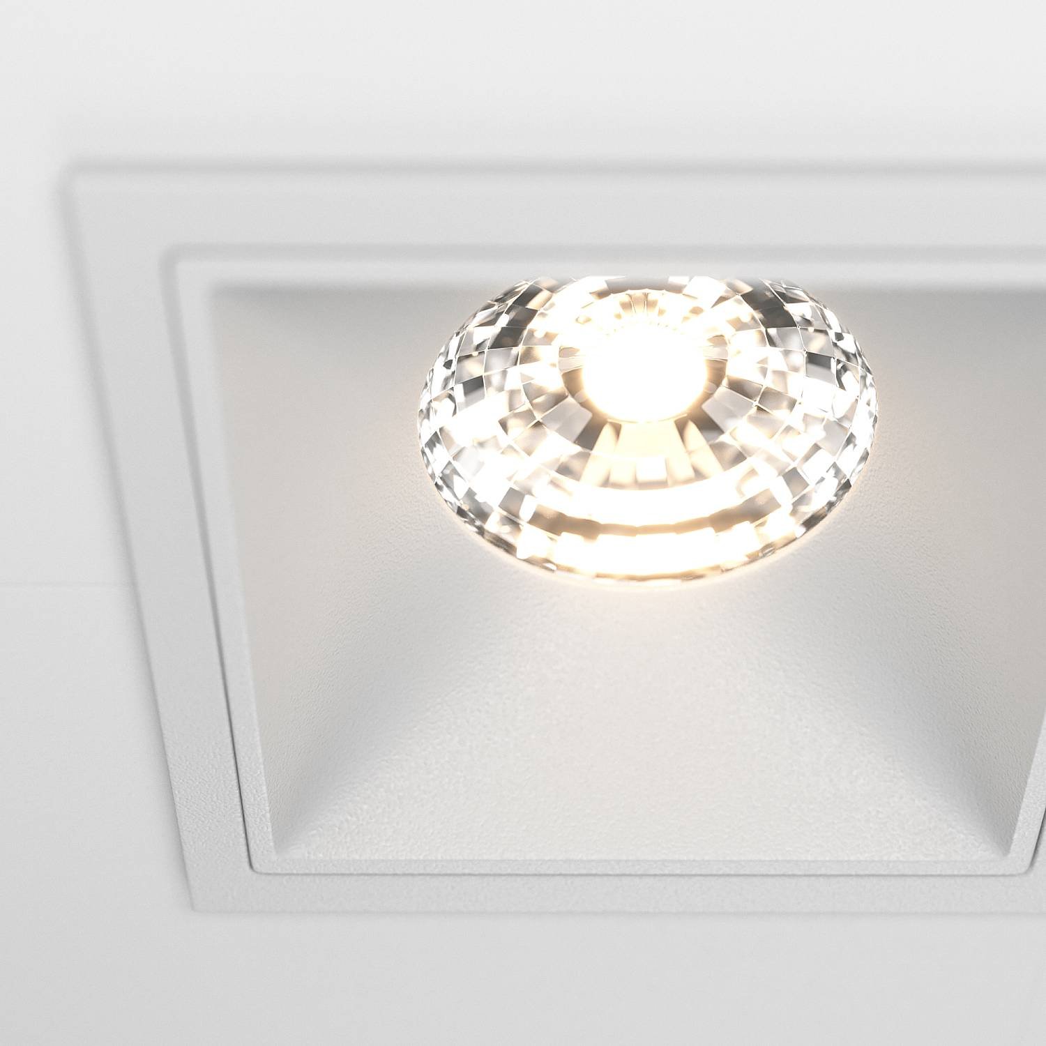 Una Lampada Da Incasso Dl043-02-15W3K-Sq-W DL043-02-15W3K-SQ-W