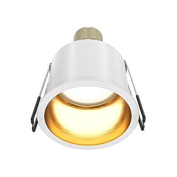 Maytoni lampada da incasso Reif 1 luce GU10 bianco metallo Maytoni lampada da incasso Reif 1 luce GU10 bianco metallo