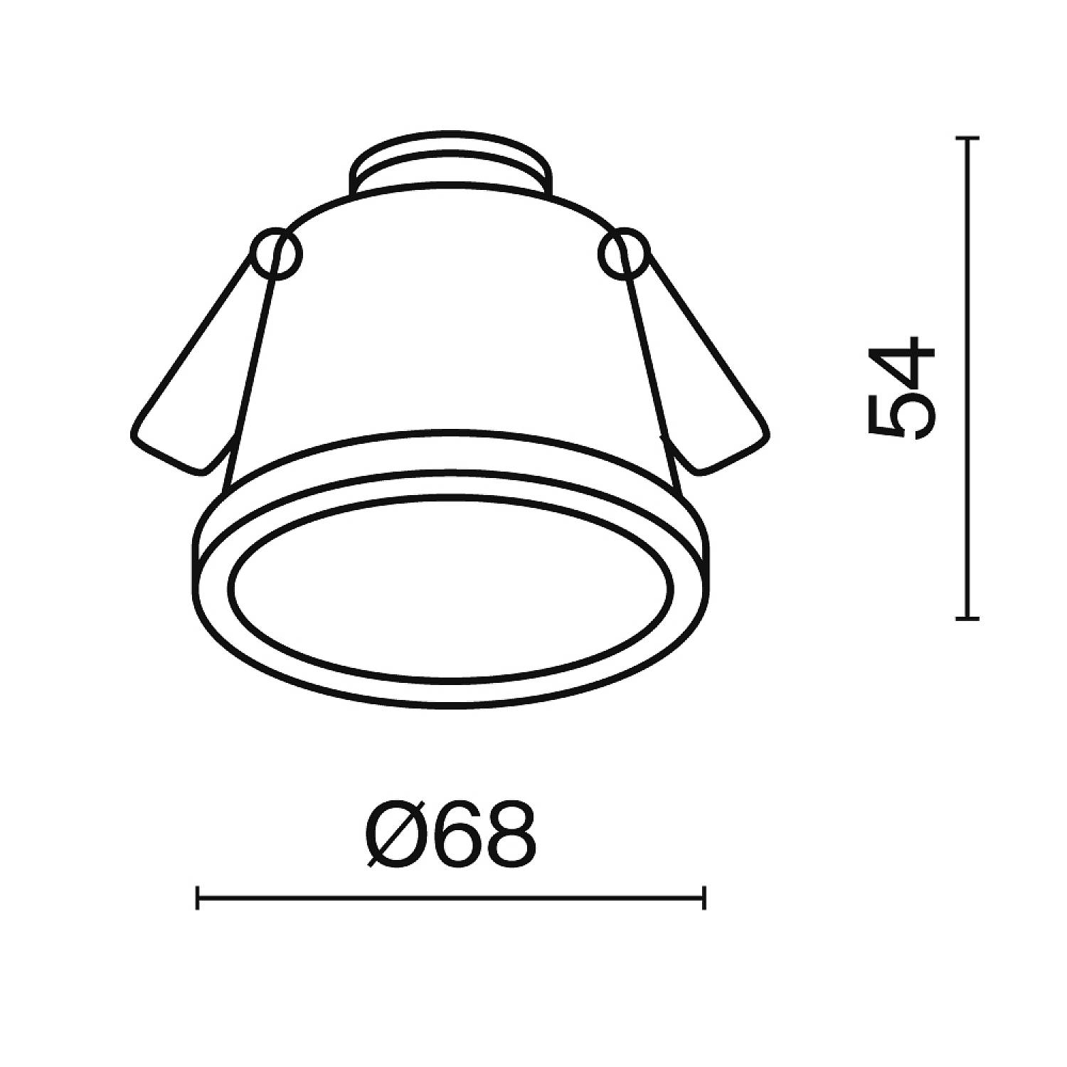 Una Lampada Da Incasso Dl049-01Wg DL049-01WG