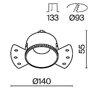 DL051-01-GU10-RD-WMG