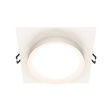 Maytoni Lampada da Incasso Hoop 1 luce GX53 bianco metallo alluminio Maytoni Lampada da Incasso Hoop 1 luce GX53 bianco metallo alluminio