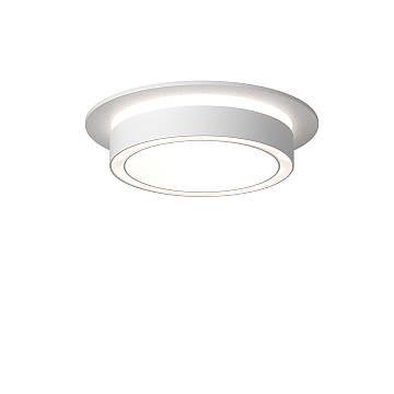 Maytoni lampada da incasso Orlo 1 luce GX53 bianco acrilico Maytoni lampada da incasso Orlo 1 luce GX53 bianco acrilico