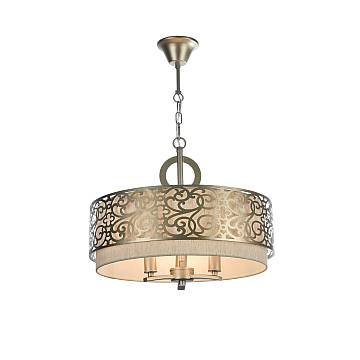 Maytoni Lampadario contemporaneo Venera 3 luci E14 ottone metallo diffusore PVC Maytoni Lampadario contemporaneo Venera 3 luci E14 ottone metallo diffusore PVC