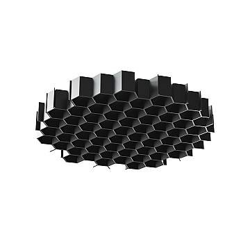 Maytoni Filtro Per La Luce Antiaccecanti HoneyComb 1 luce nero alluminio