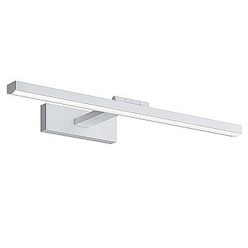 Maytoni Applique moderna Bris 1 luce LED integrato bianco metallo plastica