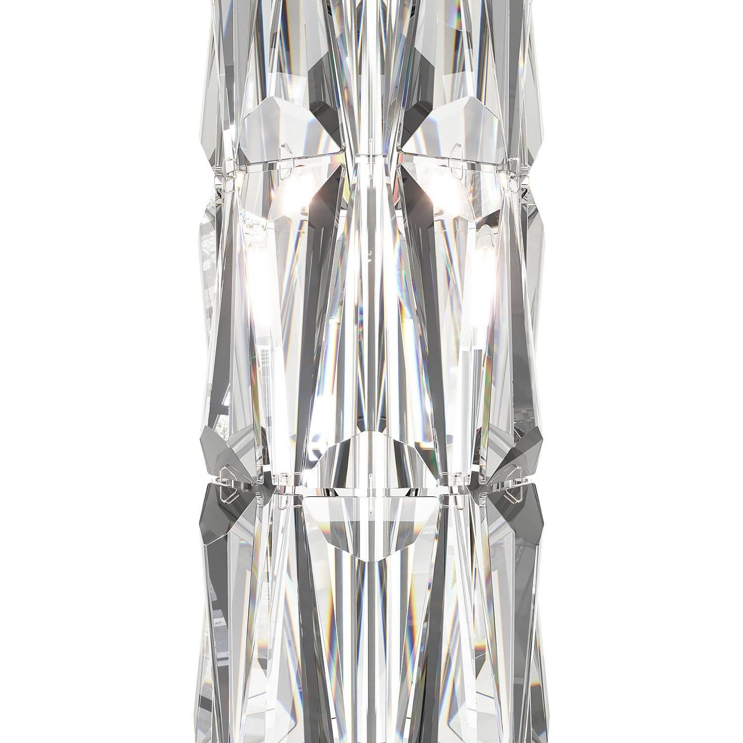 Piantana Contemporanea Puntes Acciaio Cromo 8 Luci MOD043FL-08CH