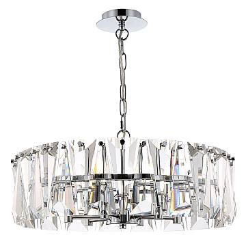 Maytoni Lampadario contemporaneo Puntes 6 luci E14 cromo metallo cristallo Maytoni Lampadario contemporaneo Puntes 6 luci E14 cromo metallo cristallo