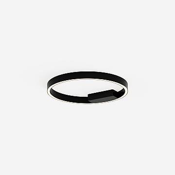 Maytoni Lampada da soffitto Rim 1 luce LED integrato nero alluminio