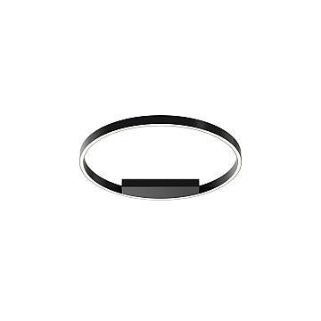 Maytoni lampada da soffitto Rim 1 luce LED integrato nero metallo