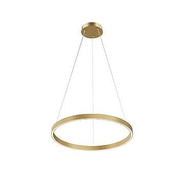 Maytoni Lampada a Sospensione Rim 1 luce LED integrato ottone alluminio