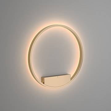Maytoni Applique Moderna Rim 1 luce LED integrato ottone alluminio