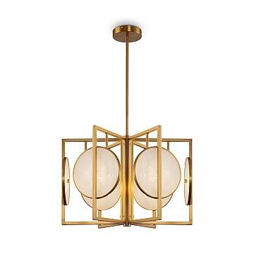 Maytoni lampadario contemporaneo Marmo 6 luci E14 oro metallo diffusore bianco Maytoni lampadario contemporaneo Marmo 6 luci E14 oro metallo diffusore bianco