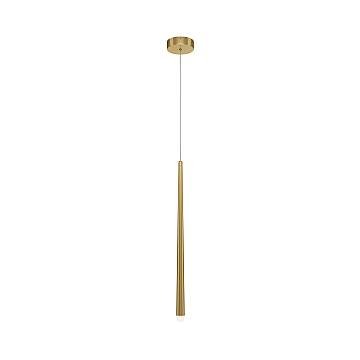 Maytoni Lampadario moderno Cascade 1 luce LED integrato ottone alluminio Maytoni Lampadario moderno Cascade 1 luce LED integrato ottone alluminio