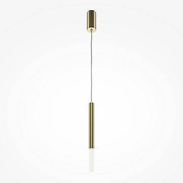 Maytoni Lampadario moderno Pro Shade 1 luce LED integrato oro metallo