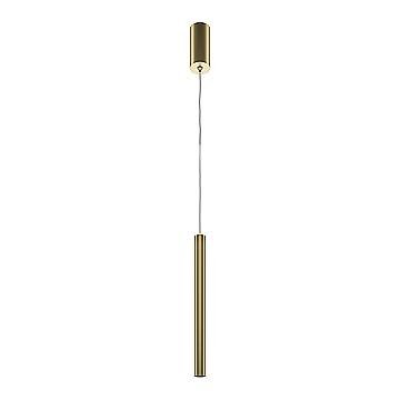 Maytoni Sospensione moderna Pro Base 1 luce LED integrato oro metallo Maytoni Sospensione moderna Pro Base 1 luce LED integrato oro metallo