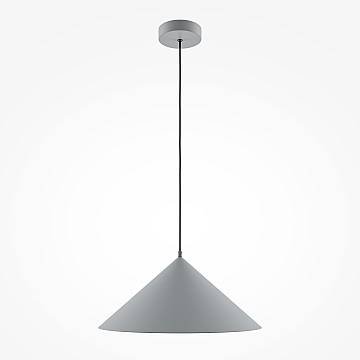 Maytoni Lampadario moderno Basic colors 1 luce E27 grigio metallo
