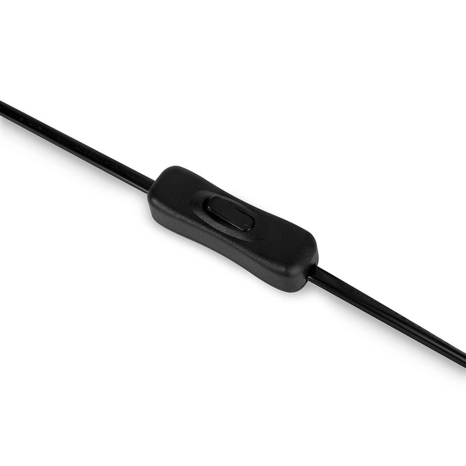 Lampada Da Tavolo Moderna Kyoto Led Integrato 11W Metallo Nero Ip20 MOD178TL-L11B3K